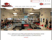 Tablet Screenshot of helpinghandselectric.com
